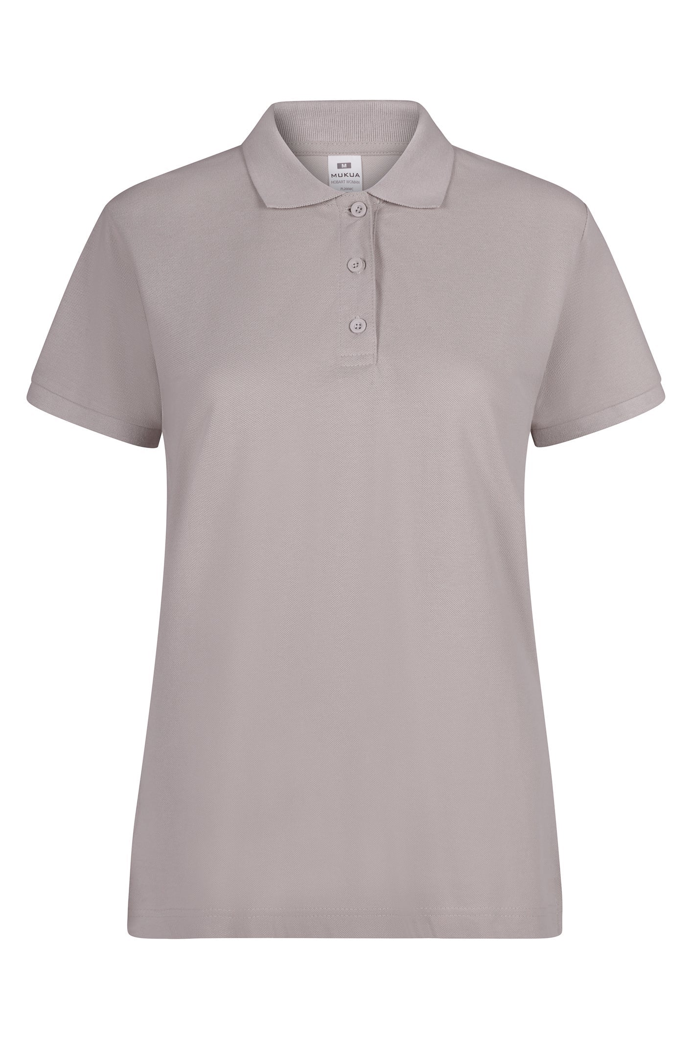 TRICOU POLO DAMA MANECA SCURTA GRI NOR MACKAY WOMAN
