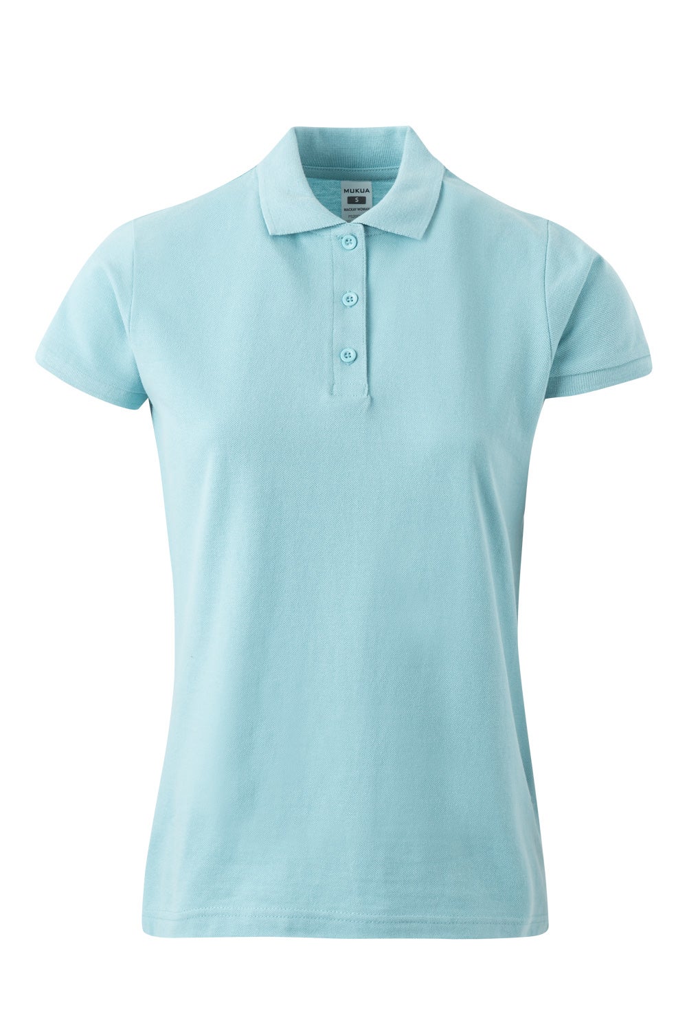 TRICOU POLO DAMA MANECA SCURTA ALBASTRU CELEST MACKAY WOMAN