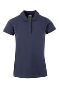 TRICOU POLO DAMA MANECA SCURTA DENIM ALBASTRU MACKAY WOMAN