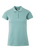 TRICOU POLO DAMA MANECA SCURTA VERDE SAGE MACKAY WOMAN