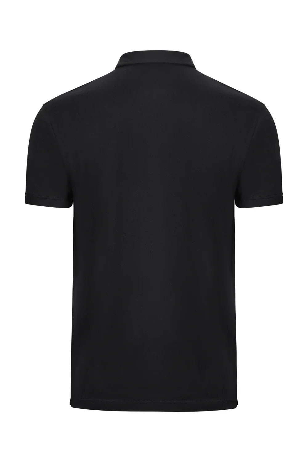 TRICOU POLO MANECA SCURTA NEGRU CREEK