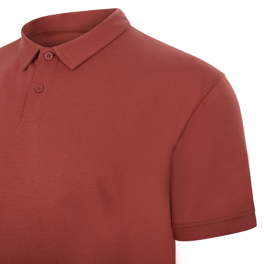 TRICOU POLO MANECA SCURTA PORTOCALIU TERACOTA CREEK