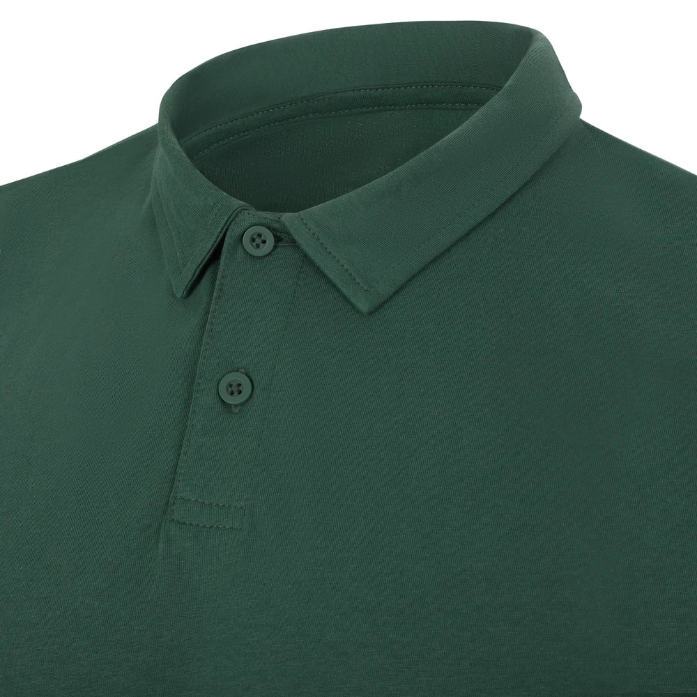 TRICOU POLO MANECA SCURTA VERDE MILITAR CREEK