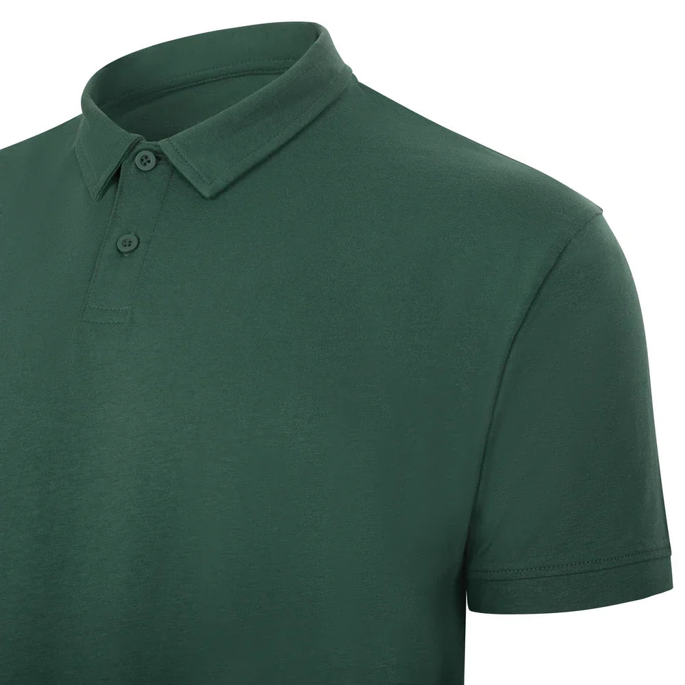 TRICOU POLO MANECA SCURTA VERDE MILITAR CREEK
