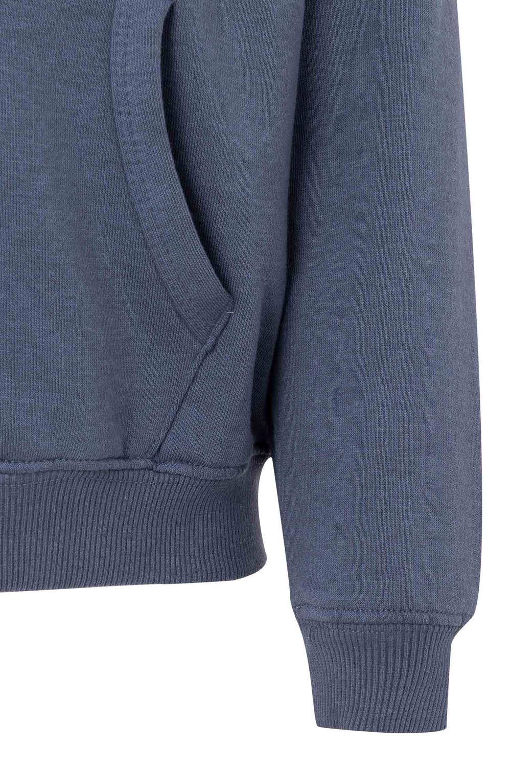 HANORAC CU FERMOAR COPII ALBASTRU DENIM BYRON KIDS