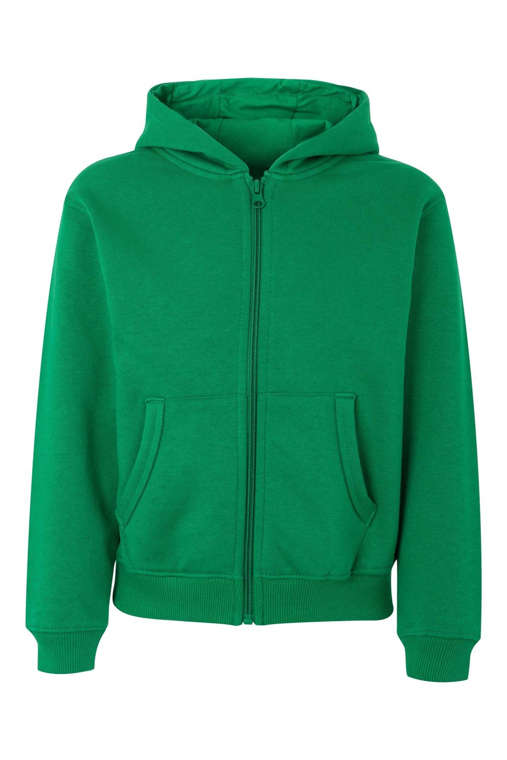 HANORAC CU FERMOAR COPII VERDE KELLY BYRON KIDS