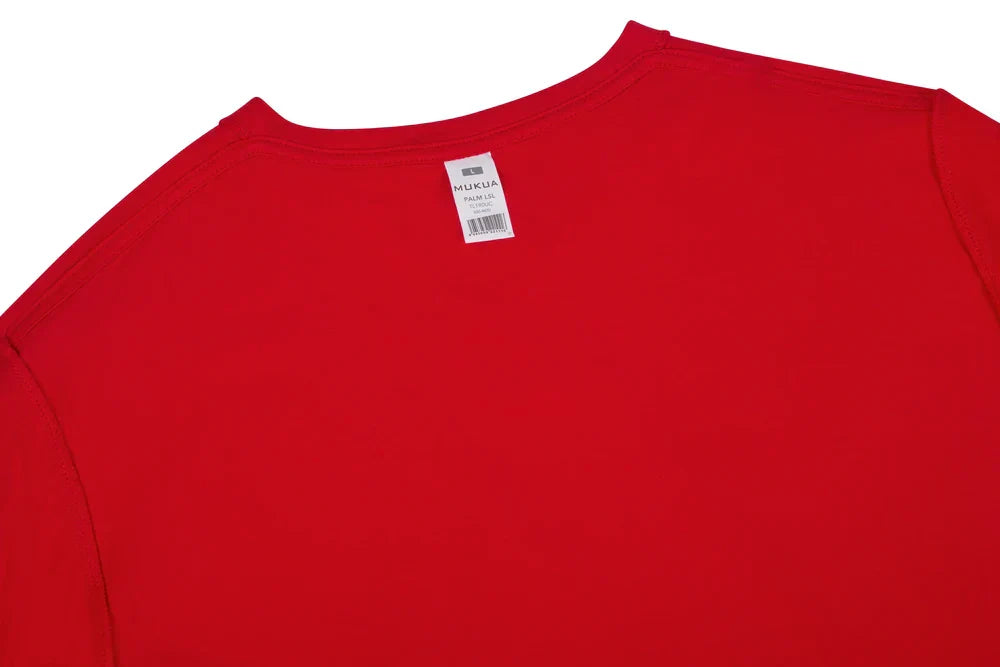 TRICOU MANECA LUNGA ROSU PALM