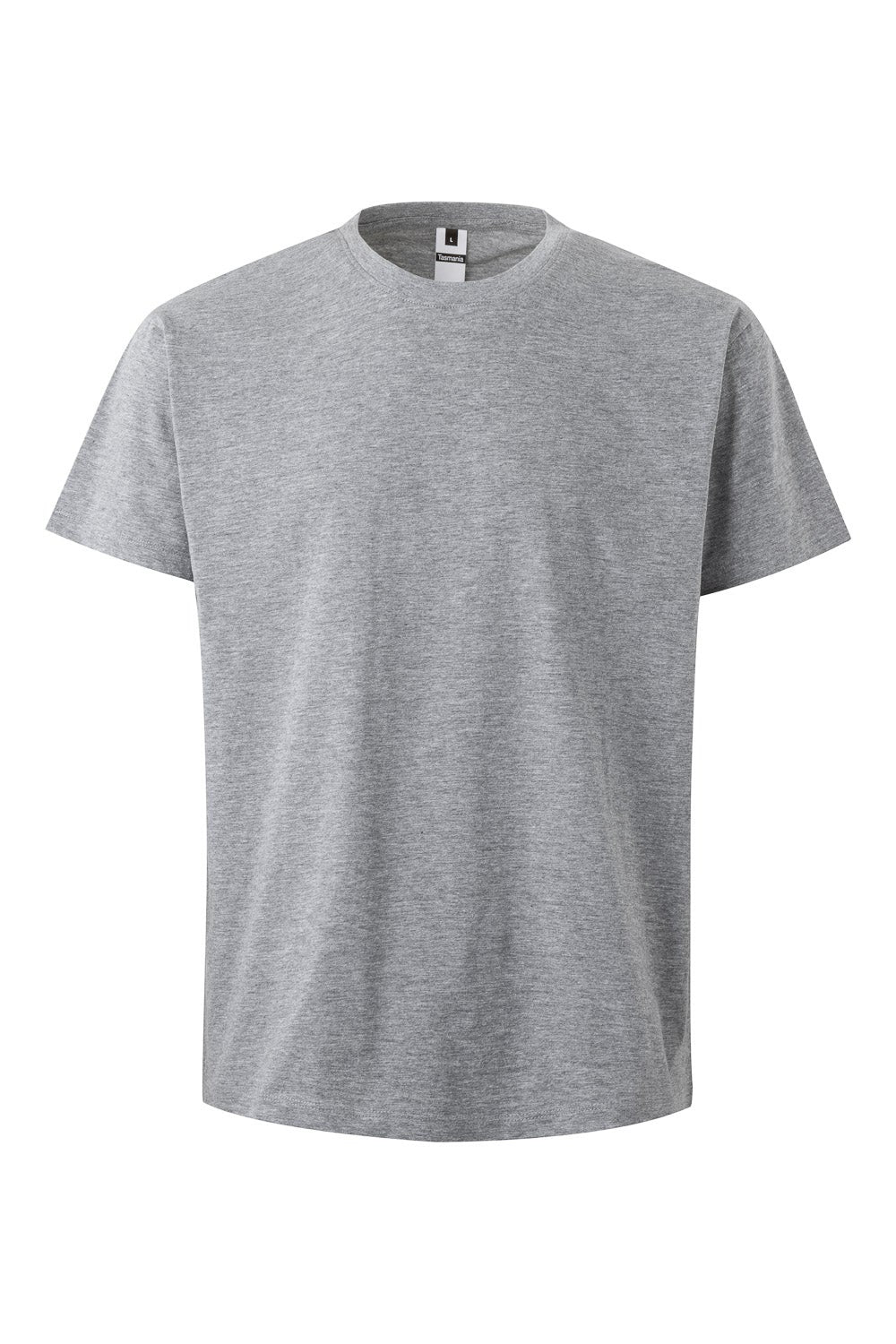 TRICOU MANECA SCURTA GRI HEATHER TASMANIA