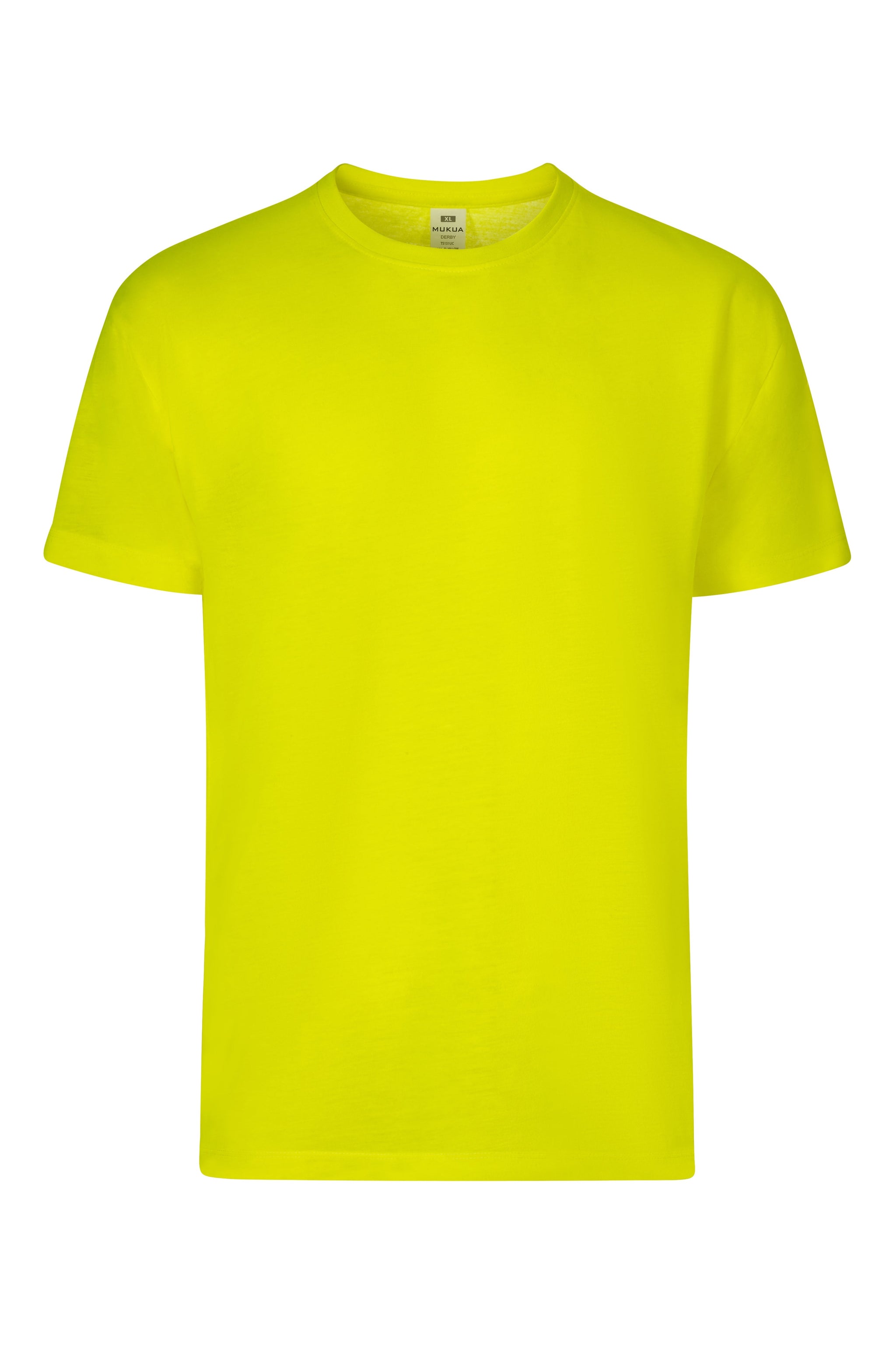 TRICOU MANECA SCURTA GALBEN FLUO DERBY