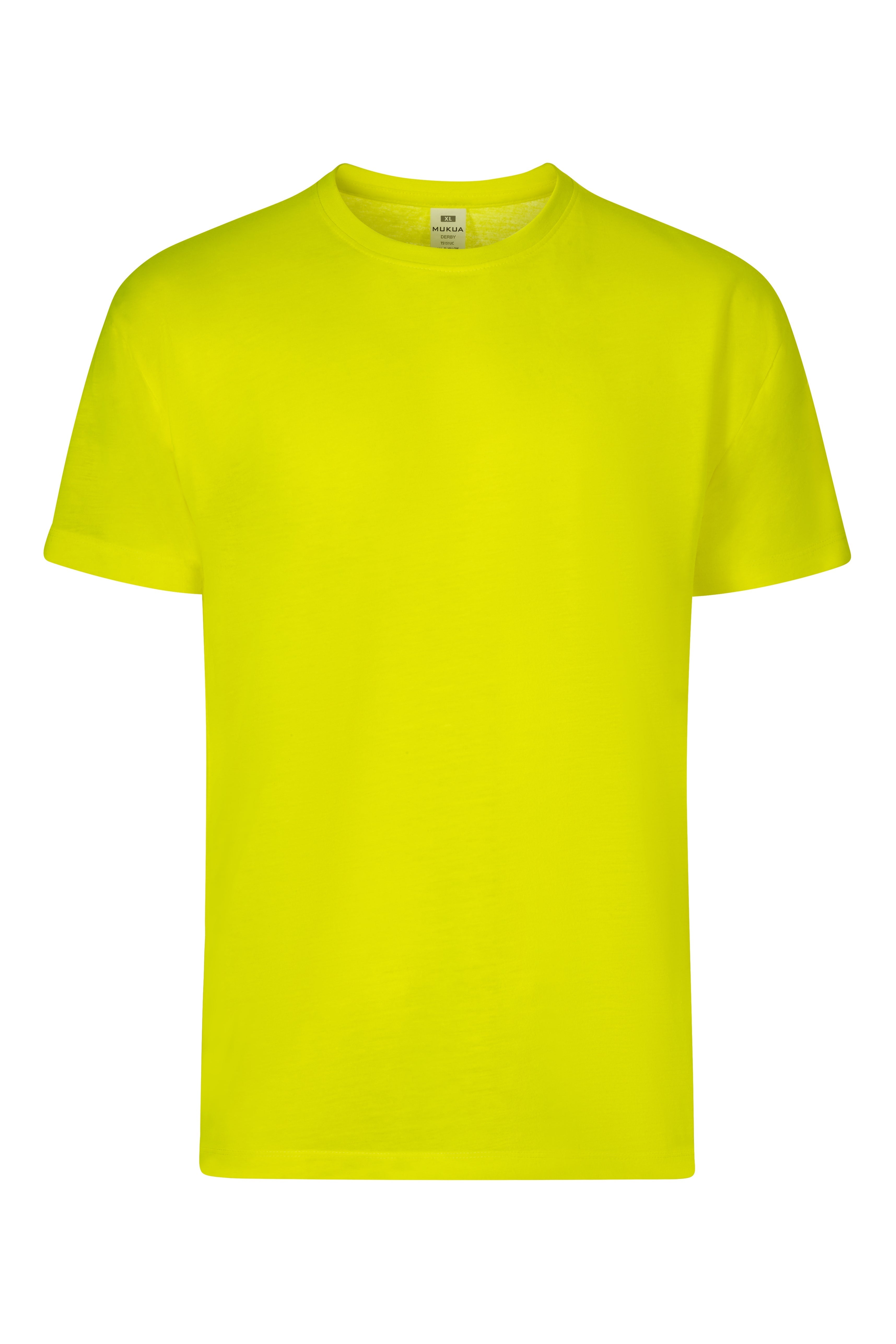 TRICOU MANECA SCURTA GALBEN FLUO DERBY