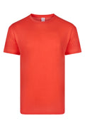 TRICOU MANECA SCURTA ROSU FLUO DERBY