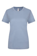 TRICOU DAMA MANECA SCURTA ALBASTRU CELEST MELBOURNE WOMAN