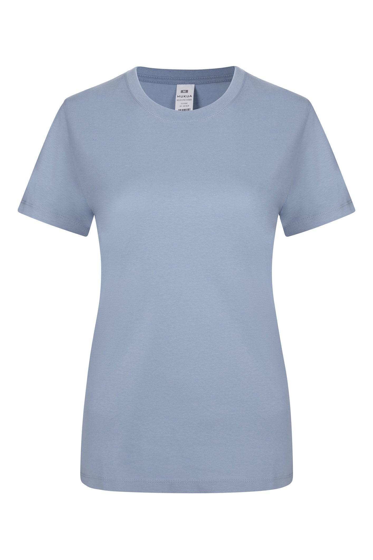 TRICOU DAMA MANECA SCURTA ALBASTRU CELEST MELBOURNE WOMAN