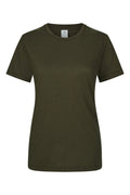 TRICOU DAMA MANECA SCURTA VERDE KAKI MELBOURNE WOMAN