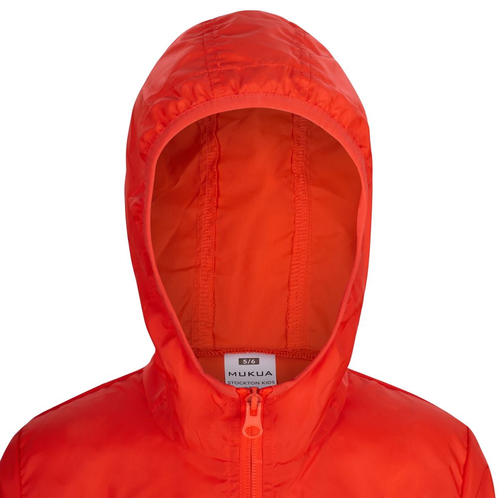 JACHETA WINDBREAKER COPII ROSU FLUO STOCKTON