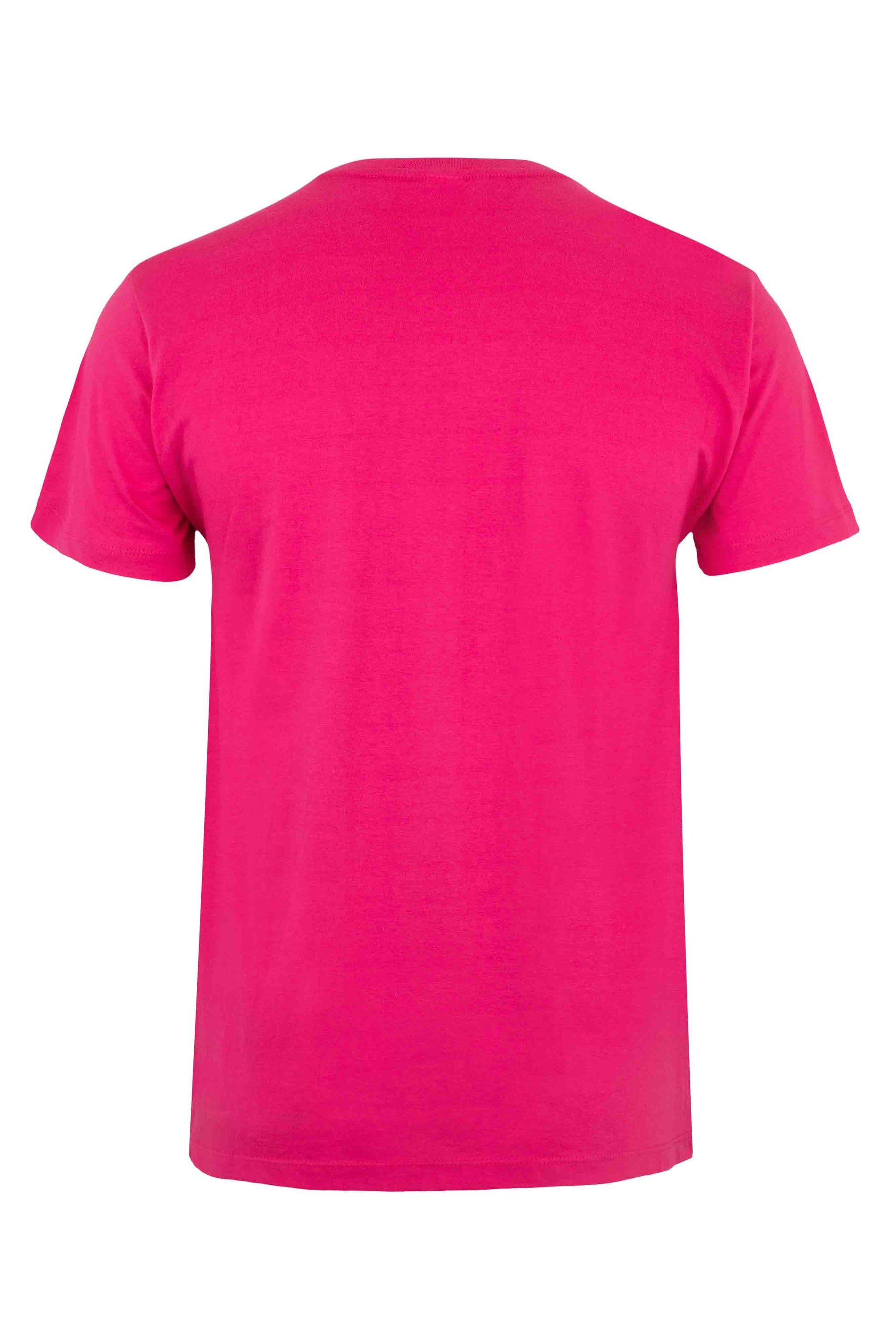 TRICOU MANECA SCURTA FUCSIA MELBOURNE