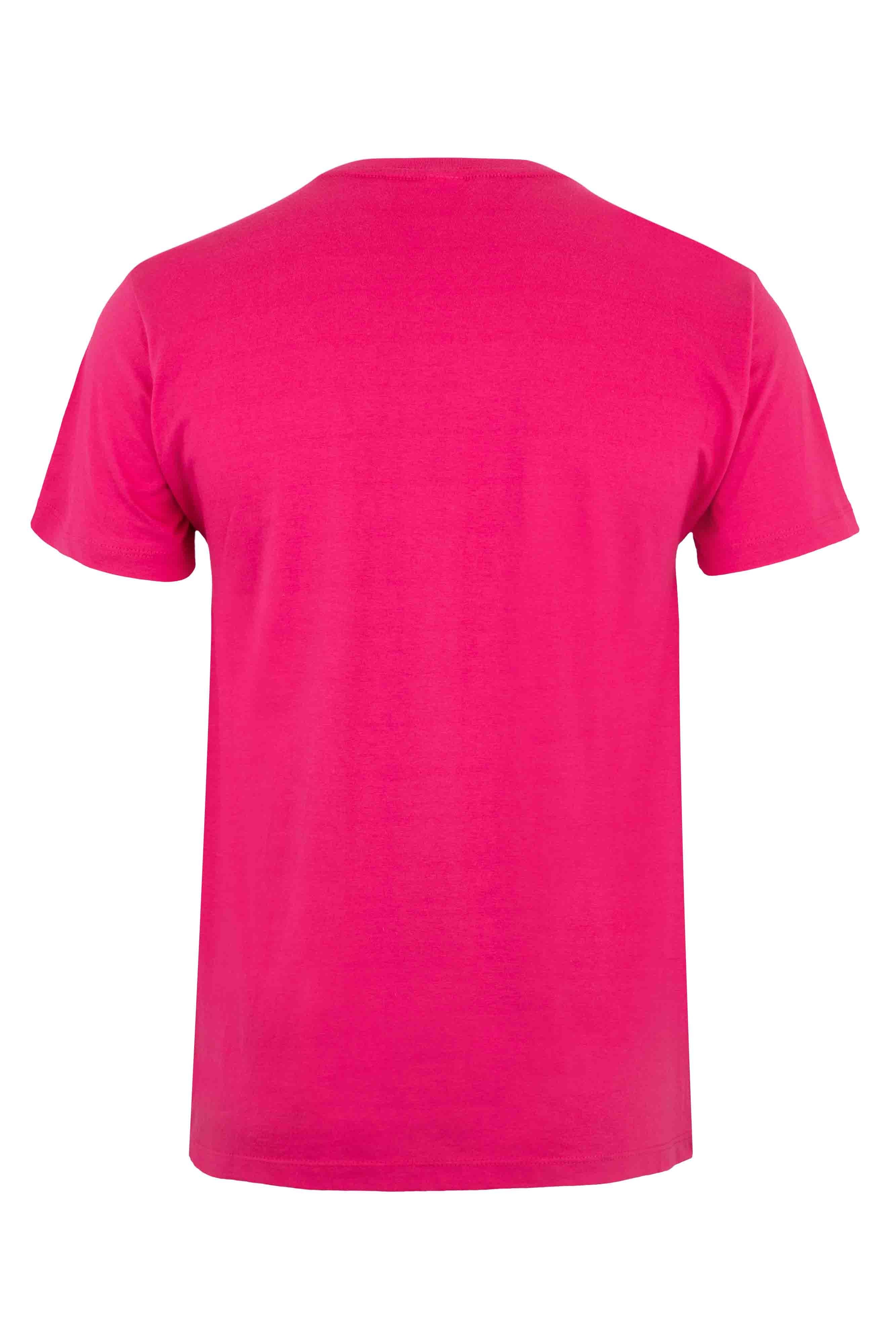 TRICOU MANECA SCURTA FUCSIA MELBOURNE