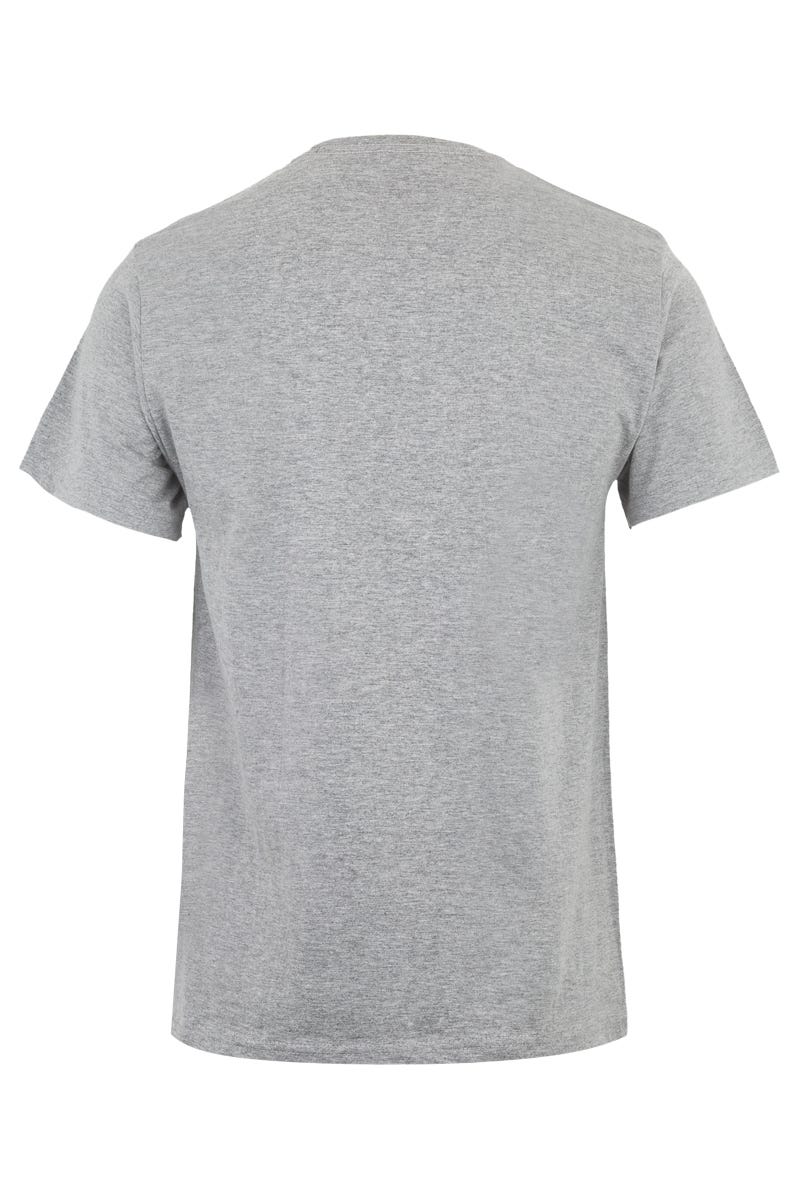 TRICOU MANECA SCURTA GRI HEATHER PALM