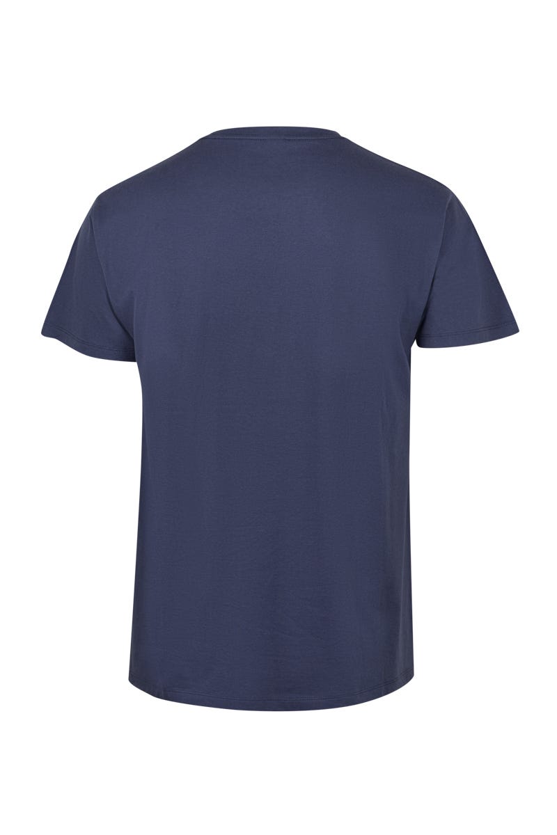 TRICOU MANECA SCURTA DENIM ALBASTRU PALM