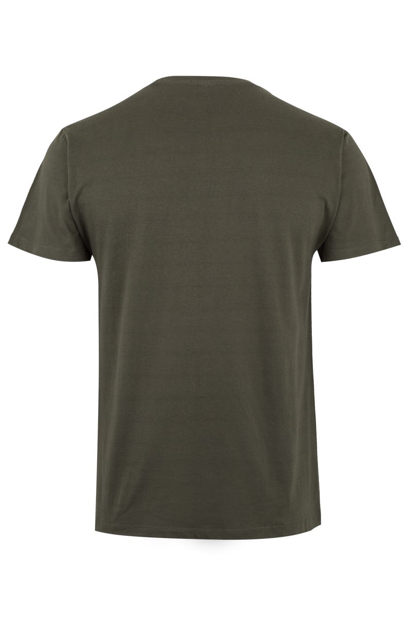 TRICOU MANECA SCURTA VERDE KAKI PALM