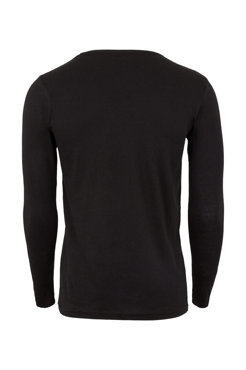 TRICOU MANECA LUNGA NEGRU PARADISE