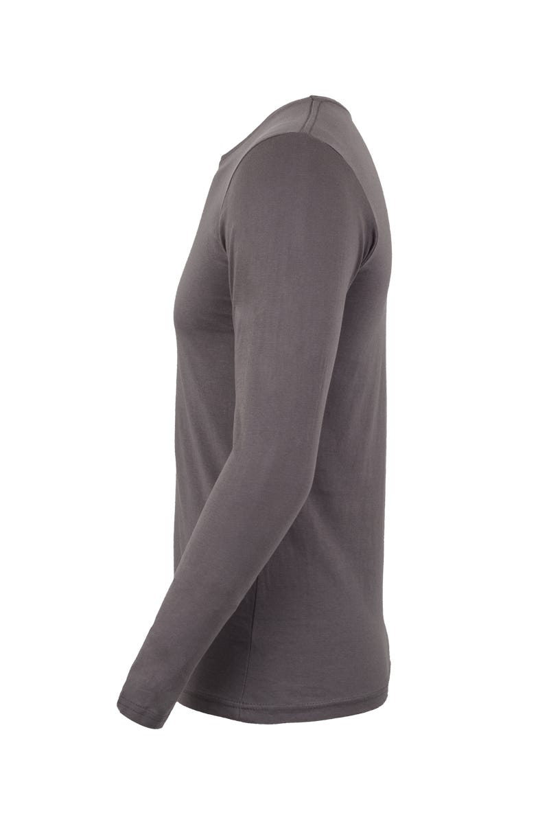 TRICOU MANECA LUNGA GRI INCHIS PARADISE
