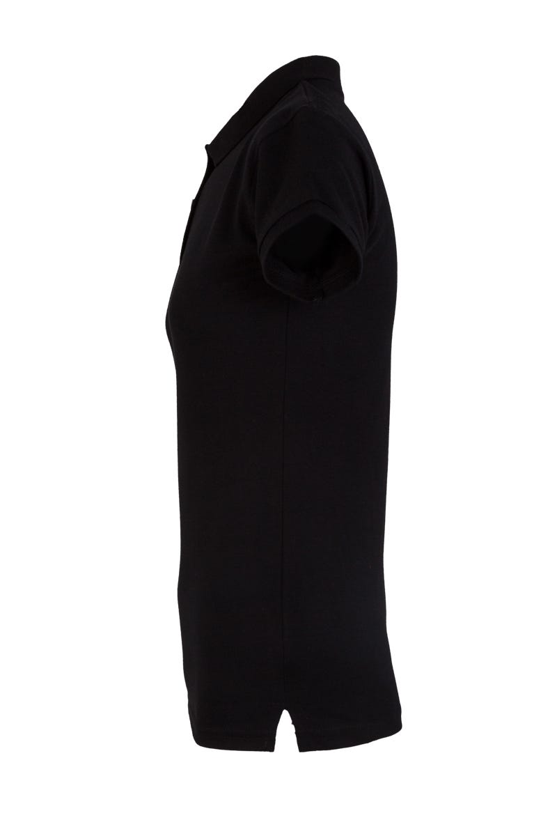 TRICOU POLO DAMA MANECA SCURTA NEGRU NOBBY