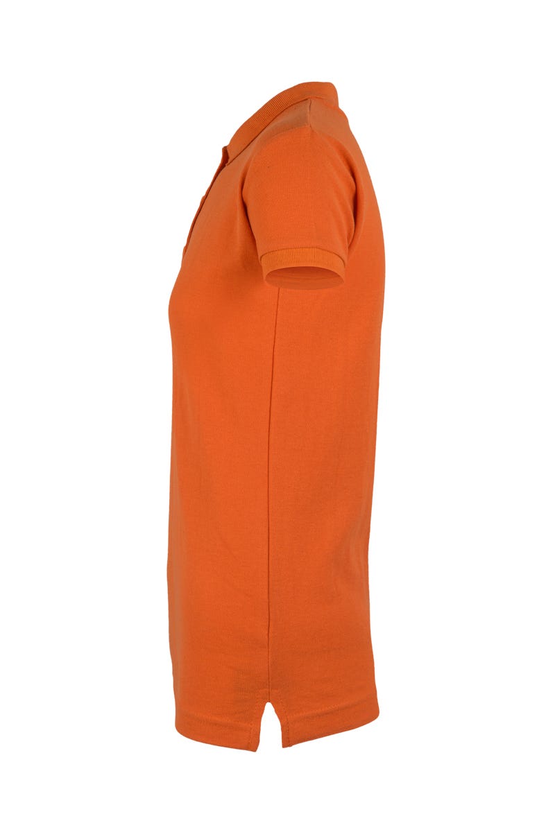 TRICOU POLO DAMA MANECA SCURTA PORTOCALIU NOBBY