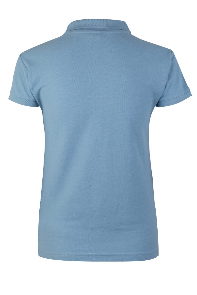 TRICOU POLO DAMA MANECA SCURTA ALBASTRU CELEST NOBBY