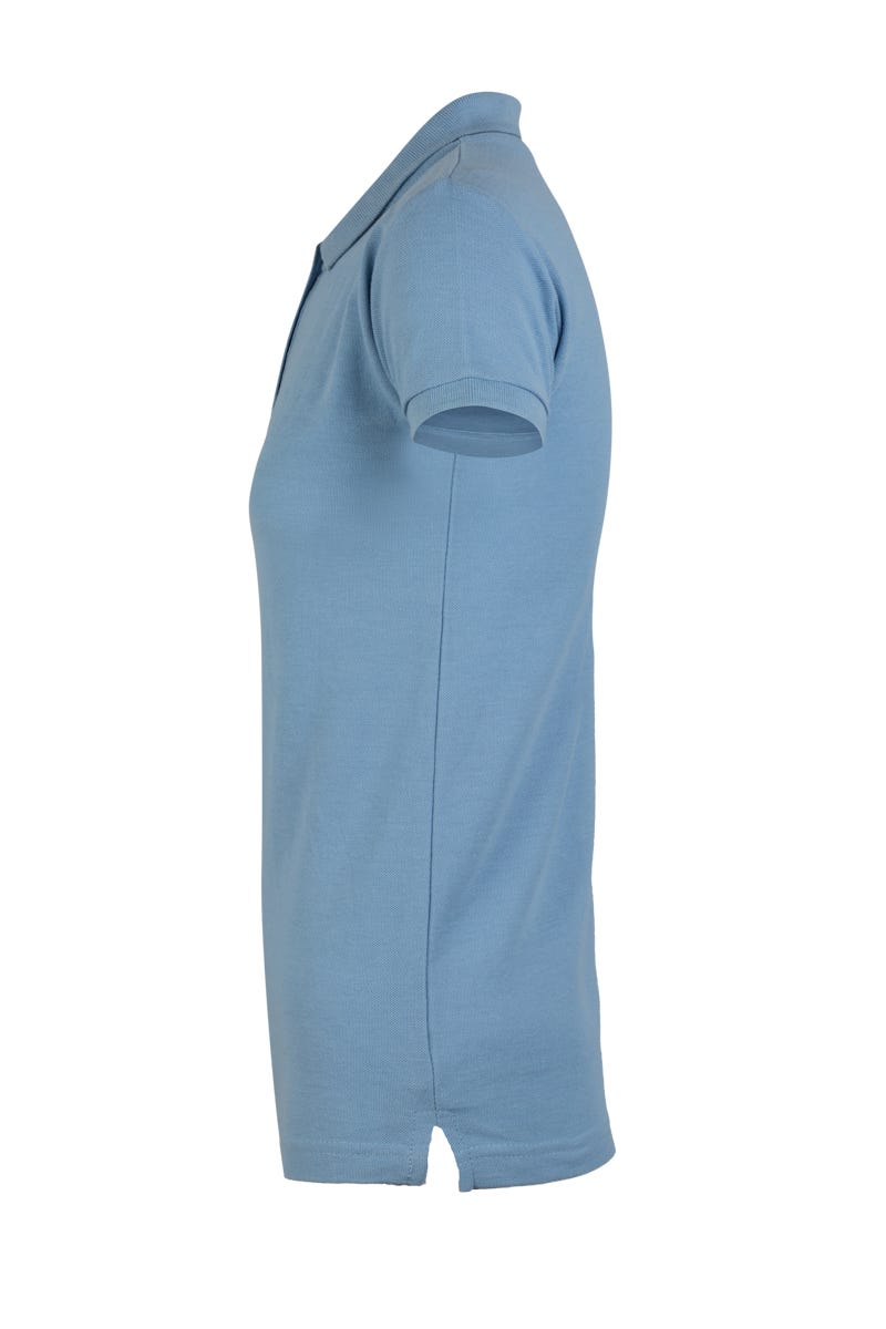 TRICOU POLO DAMA MANECA SCURTA ALBASTRU CELEST NOBBY