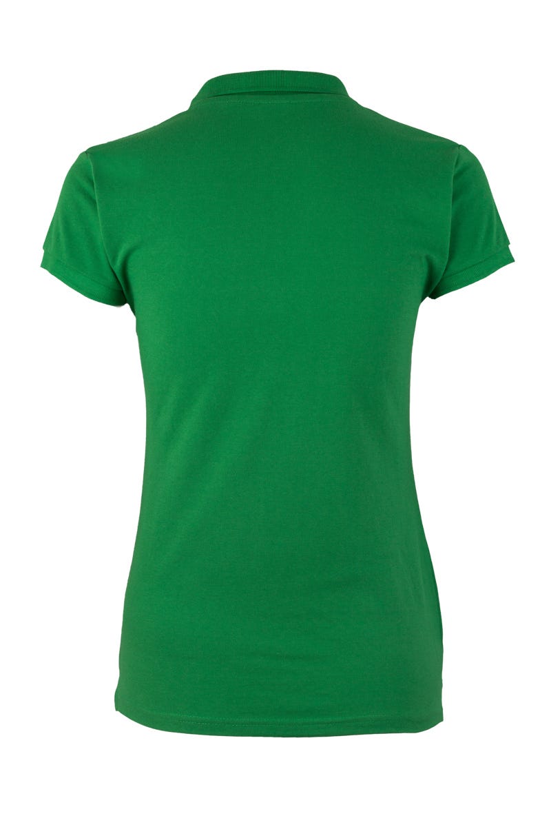 TRICOU POLO DAMA MANECA SCURTA VERDE REAL NOBBY