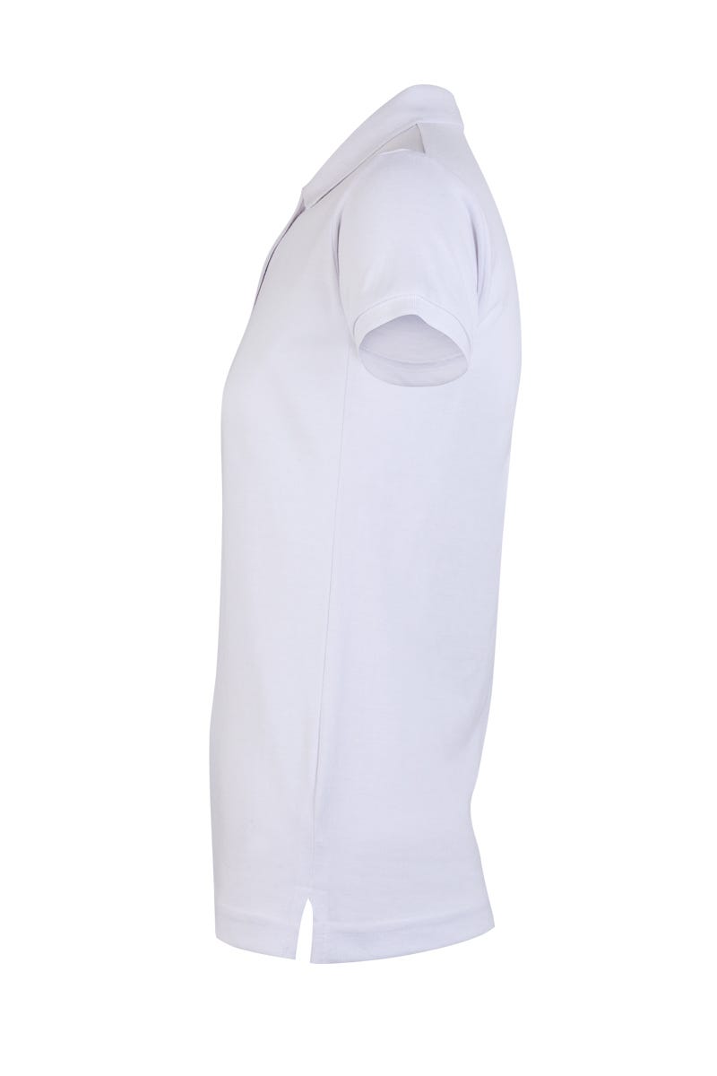TRICOU POLO DAMA MANECA SCURTA ALB NOBBY