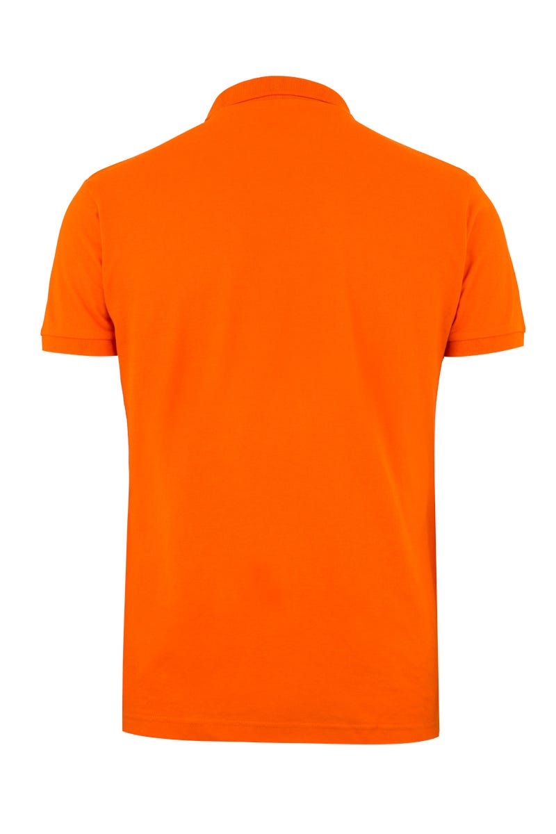 TRICOU POLO MANECA SCURTA PORTOCALIU GIBSON