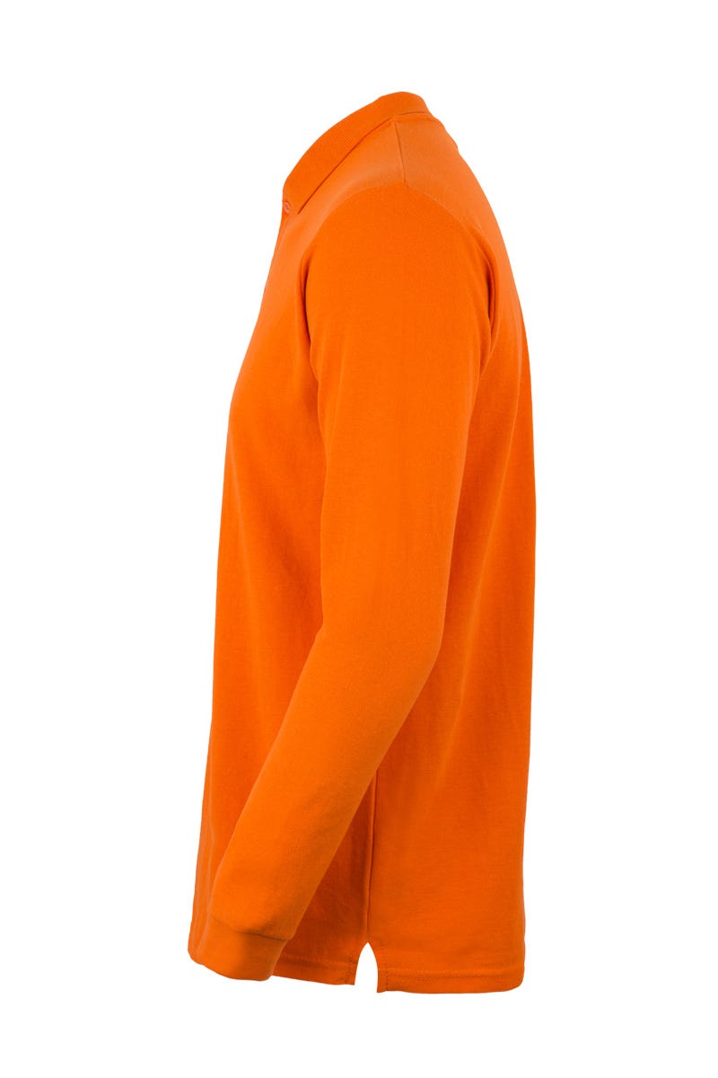 TRICOU POLO MANECA LUNGA PORTOCALIU CLIFTON