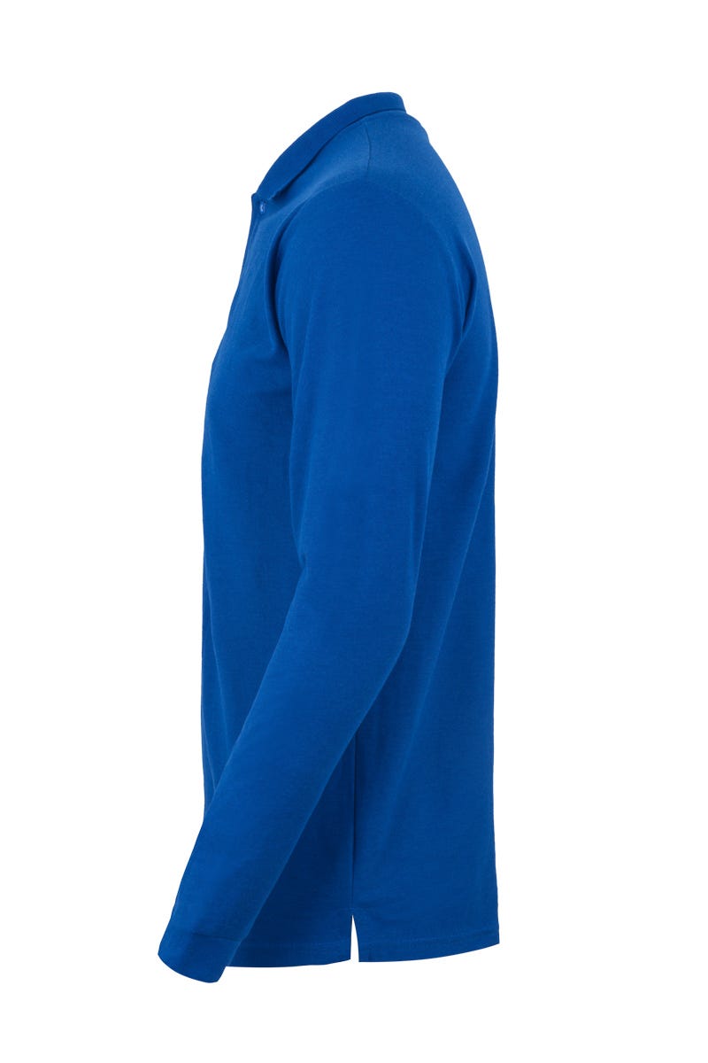 TRICOU POLO MANECA LUNGA ALBASTRU ROYAL CLIFTON