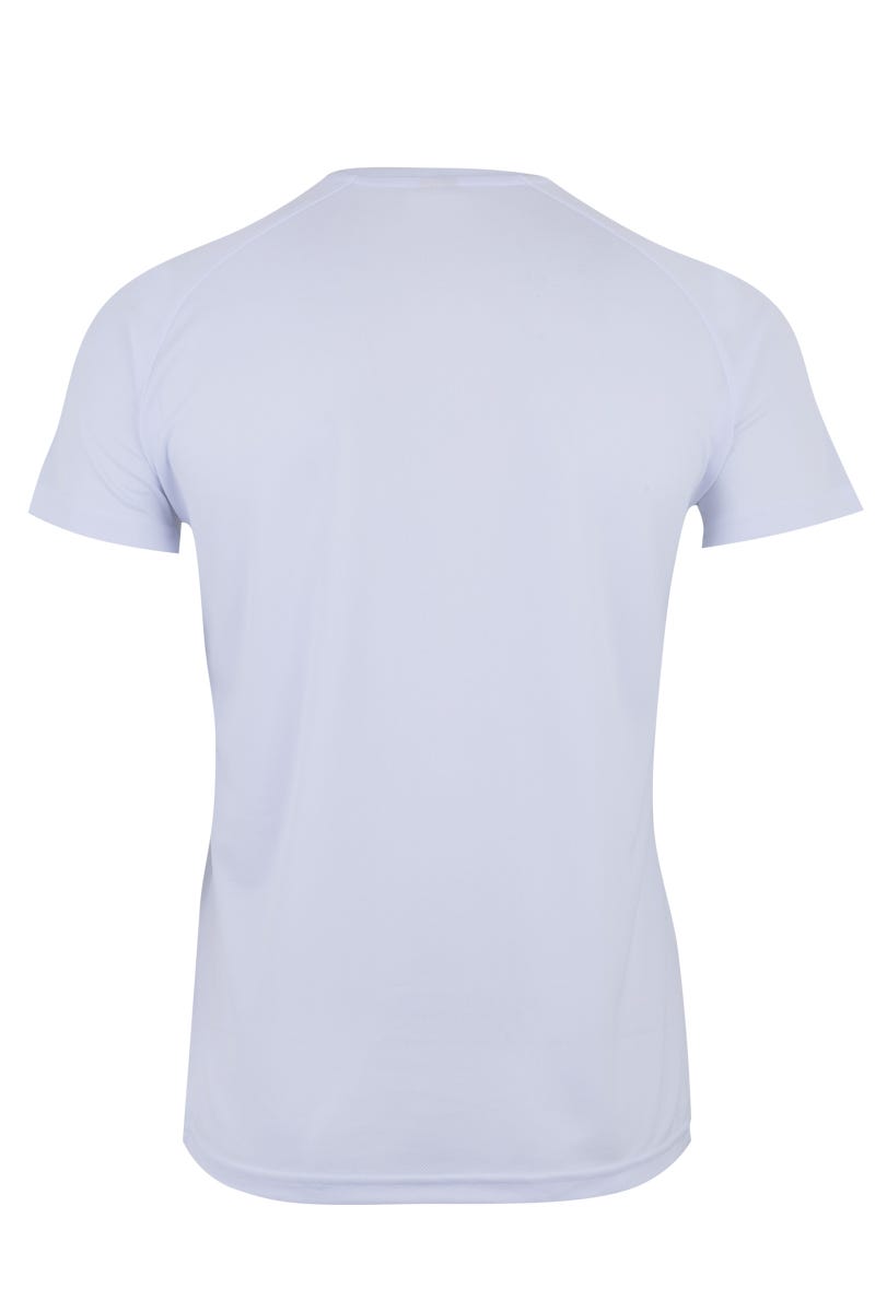 TRICOU MANECA SCURTA ALB TECH