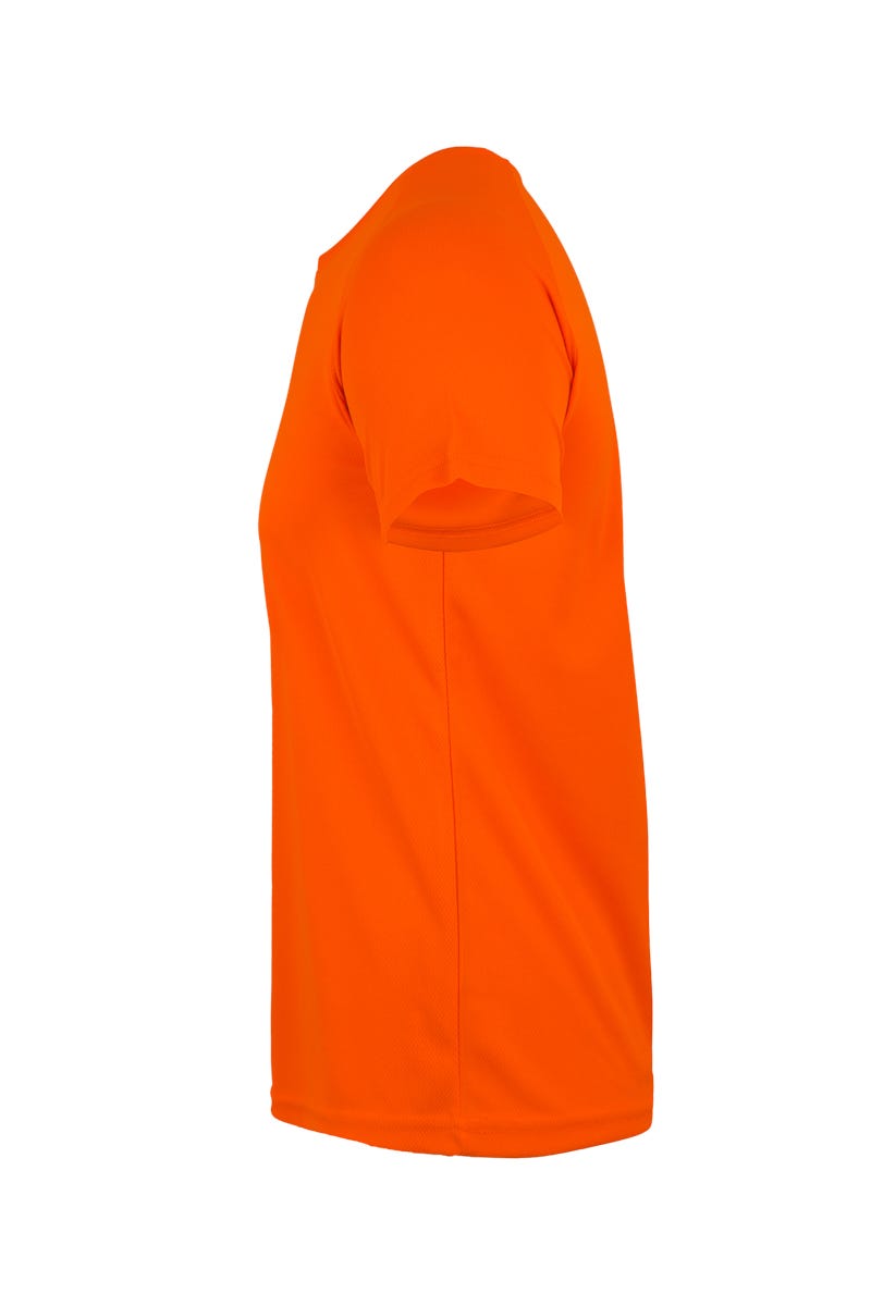 TRICOU MANECA SCURTA PORTOCALIU FLUO TECH