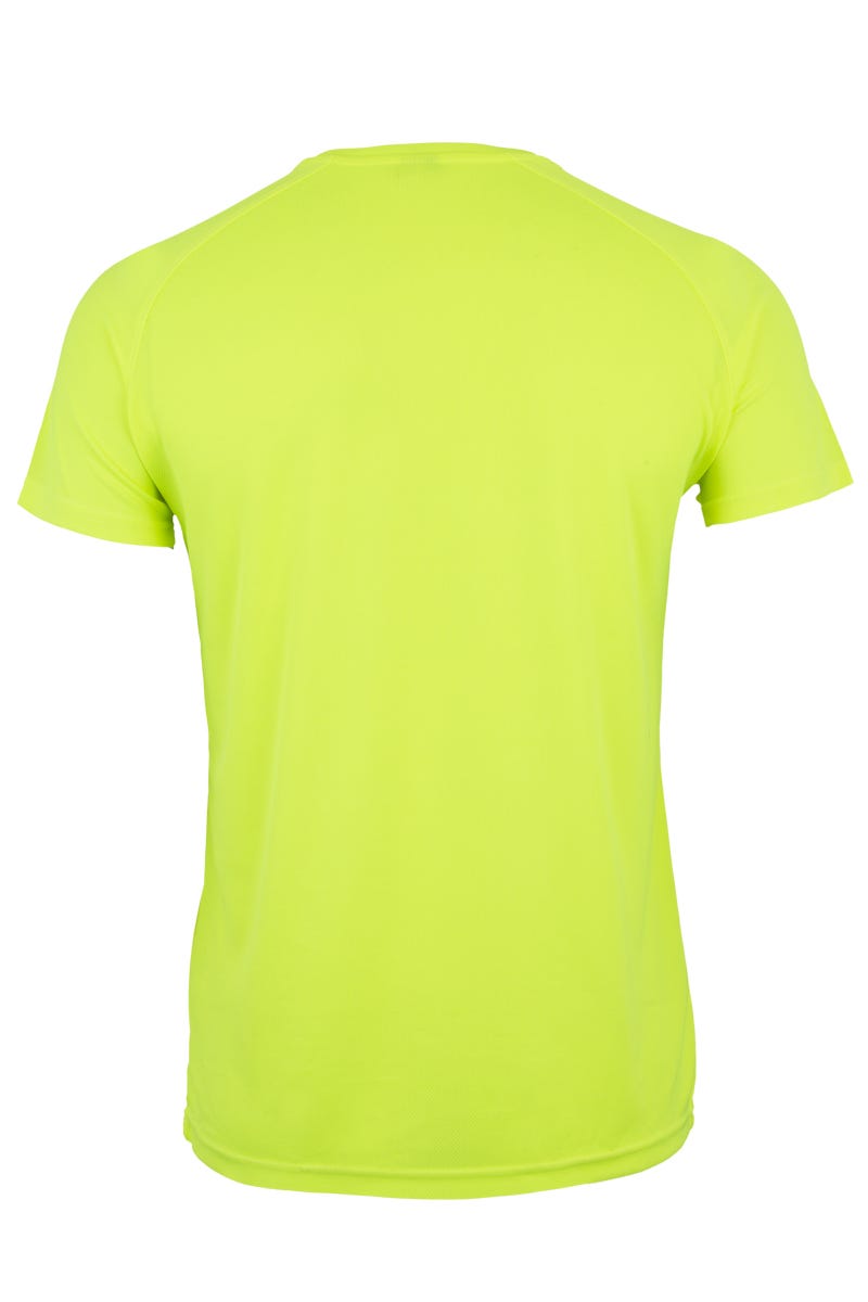 TRICOU MANECA SCURTA GALBEN FLUO TECH