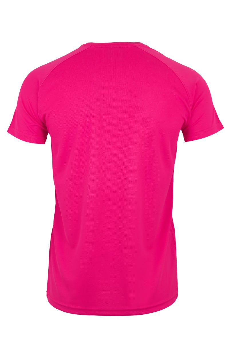TRICOU MANECA SCURTA ROZ FLUO TECH