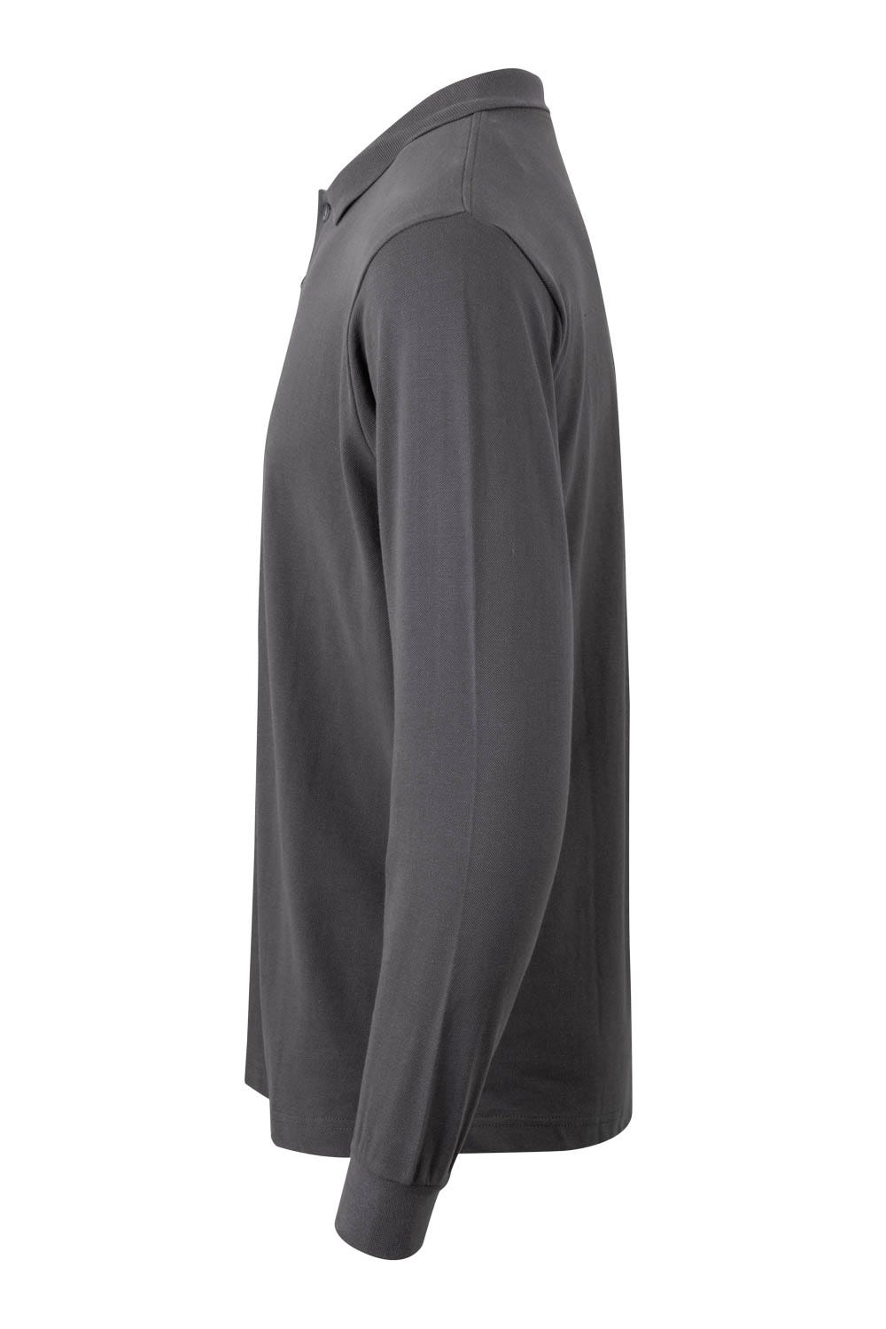 TRICOU POLO MANECA LUNGA GRI INCHIS HOBART