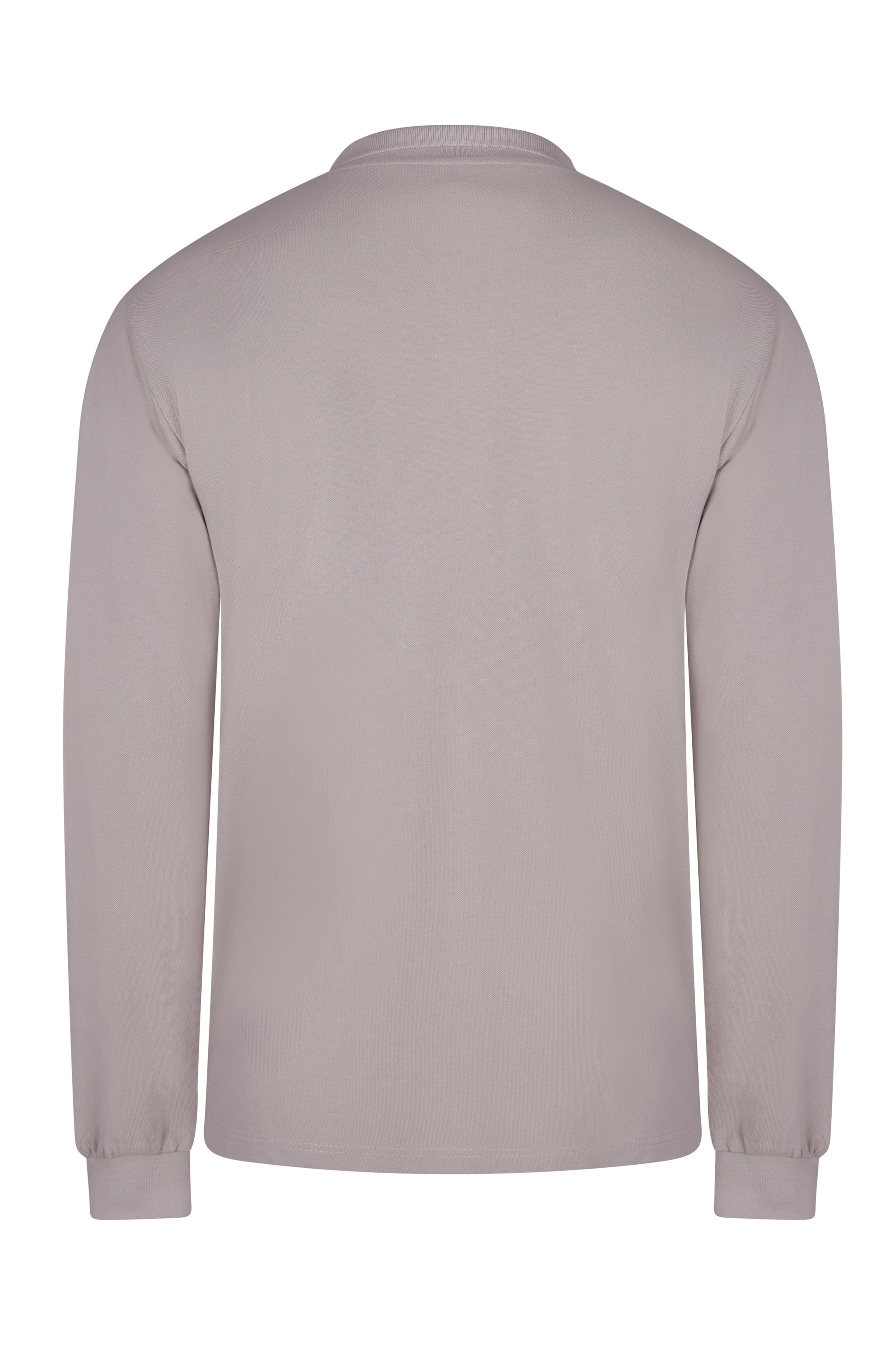 TRICOU POLO MANECA LUNGA GRI NOR HOBART