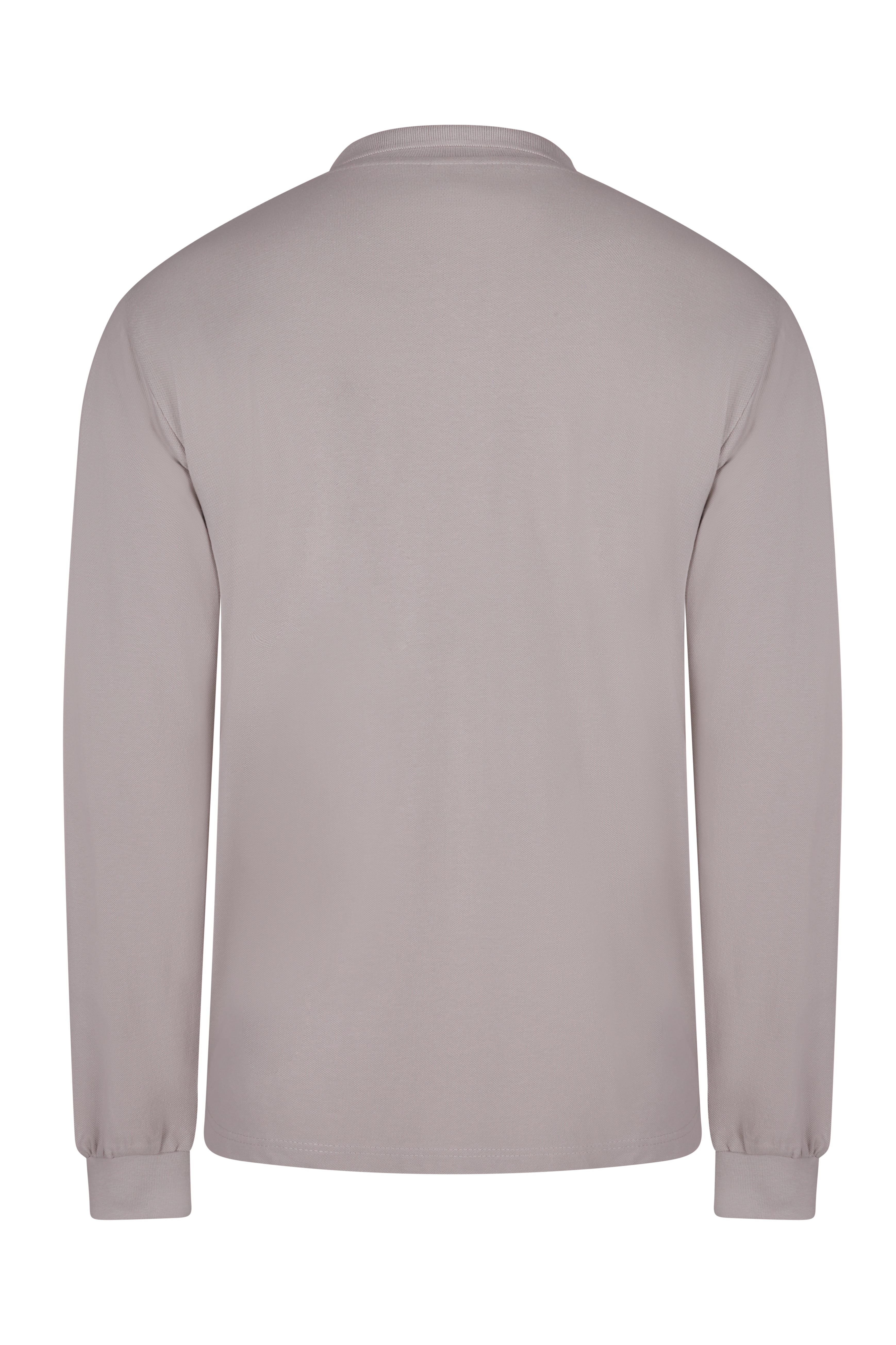 TRICOU POLO MANECA LUNGA GRI NOR HOBART