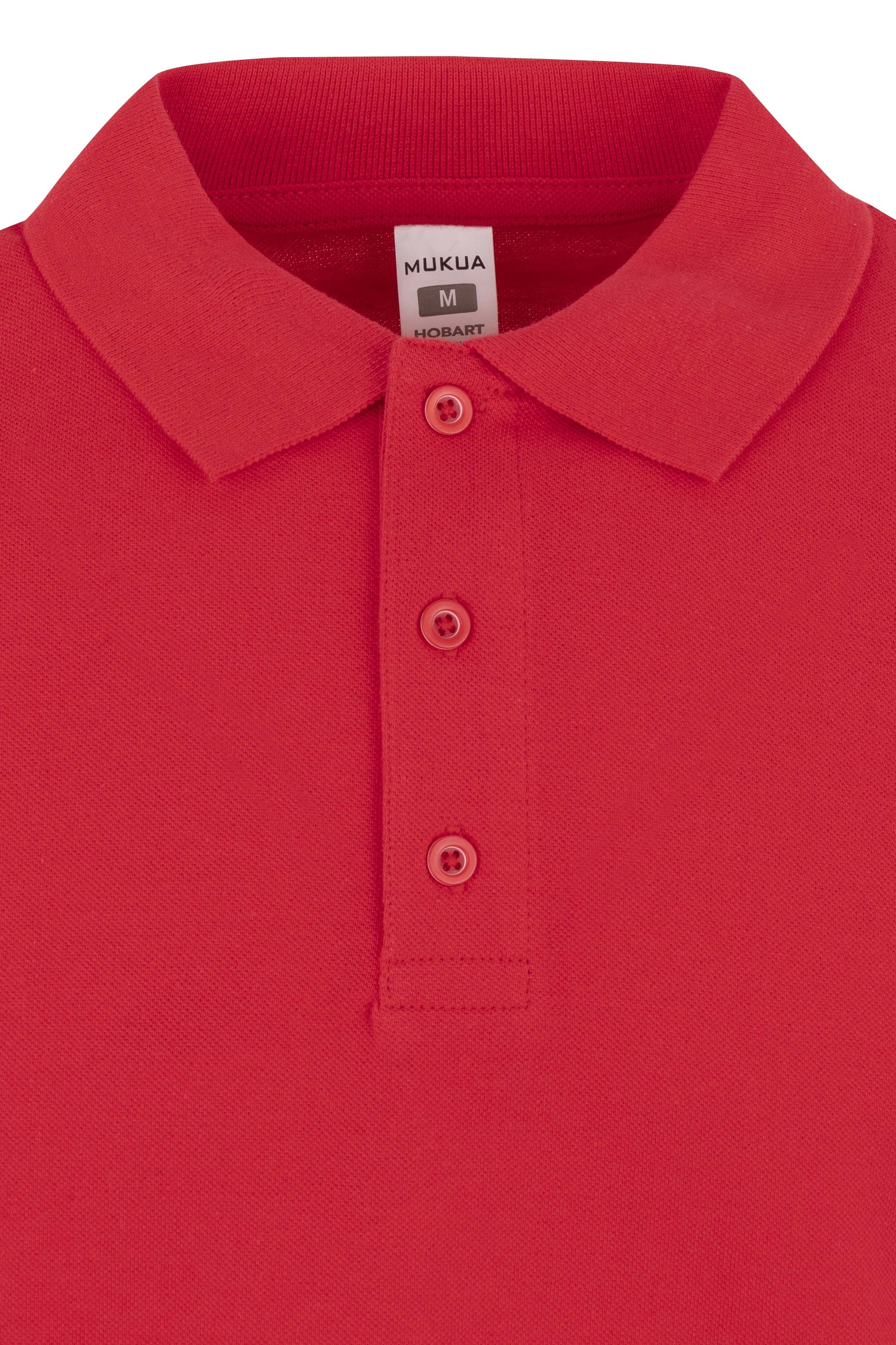 TRICOU POLO MANECA LUNGA ROSU HOBART