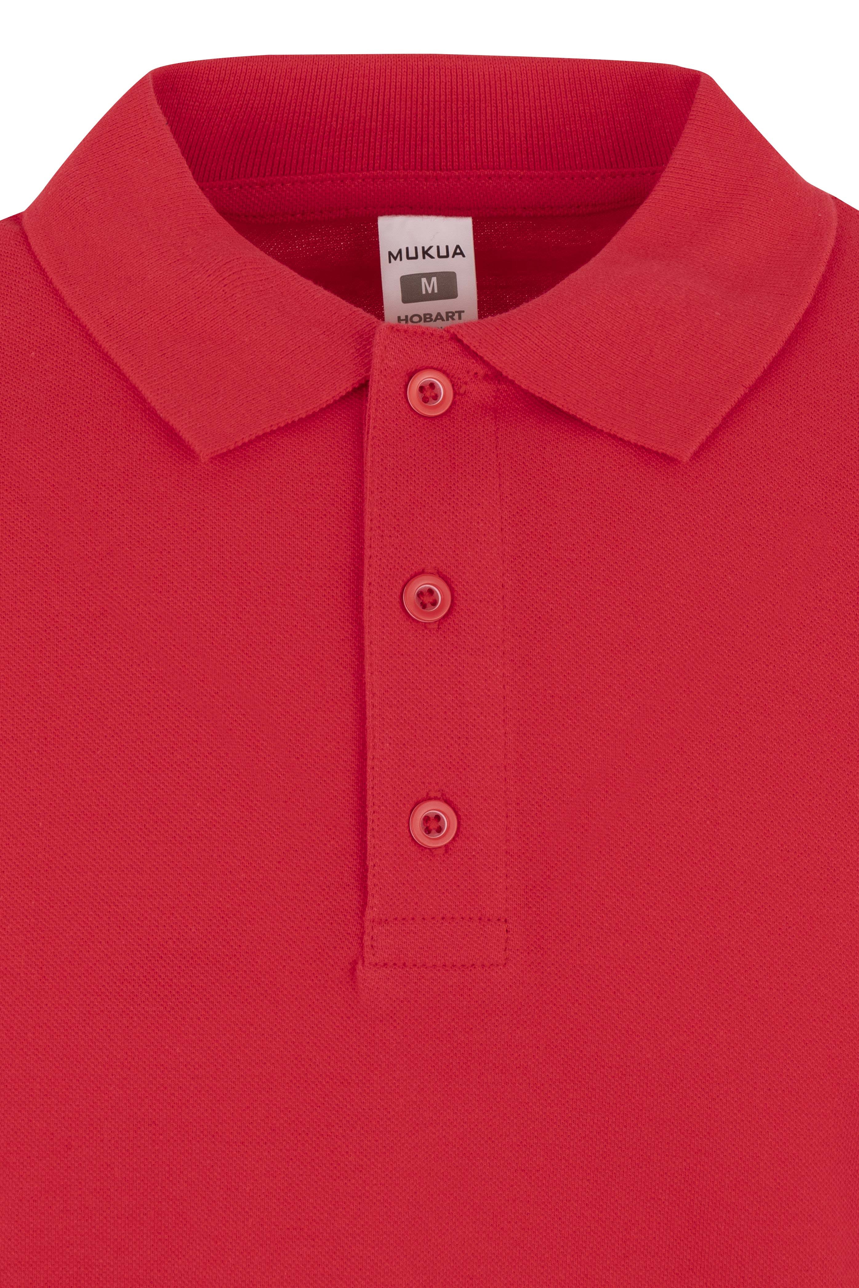 TRICOU POLO MANECA LUNGA ROSU HOBART