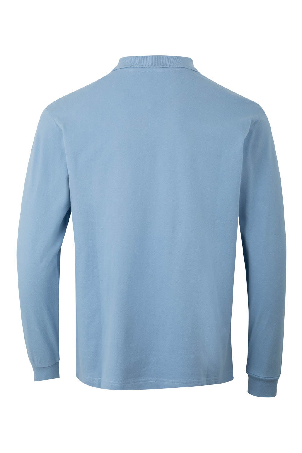 TRICOU POLO MANECA LUNGA ALBASTRU CELEST HOBART