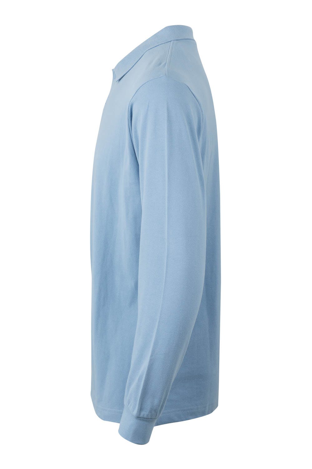 TRICOU POLO MANECA LUNGA ALBASTRU CELEST HOBART