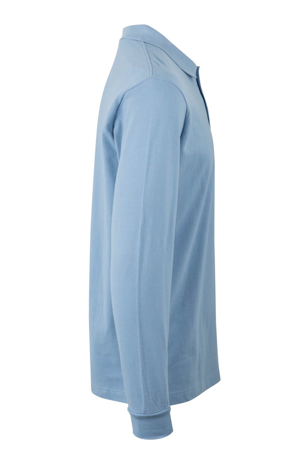 TRICOU POLO MANECA LUNGA ALBASTRU CELEST HOBART