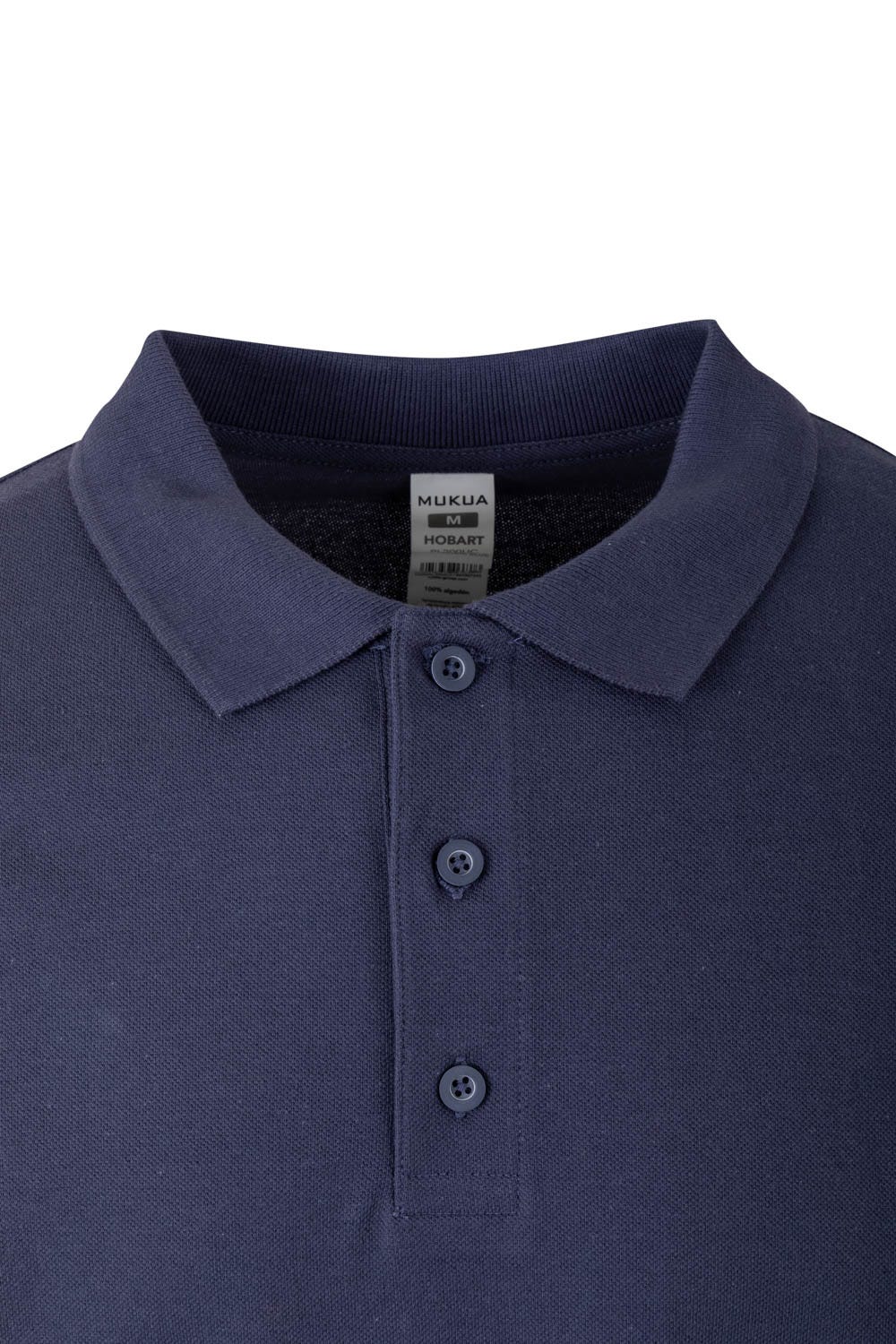 TRICOU POLO MANECA LUNGA DENIM ALBASTRU HOBART