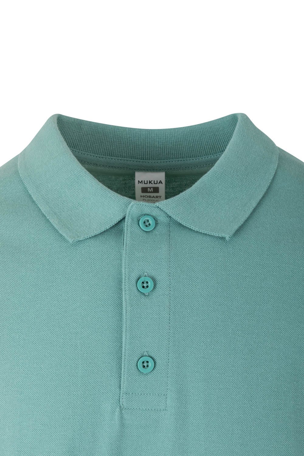 TRICOU POLO MANECA LUNGA VERDE SAGE HOBART