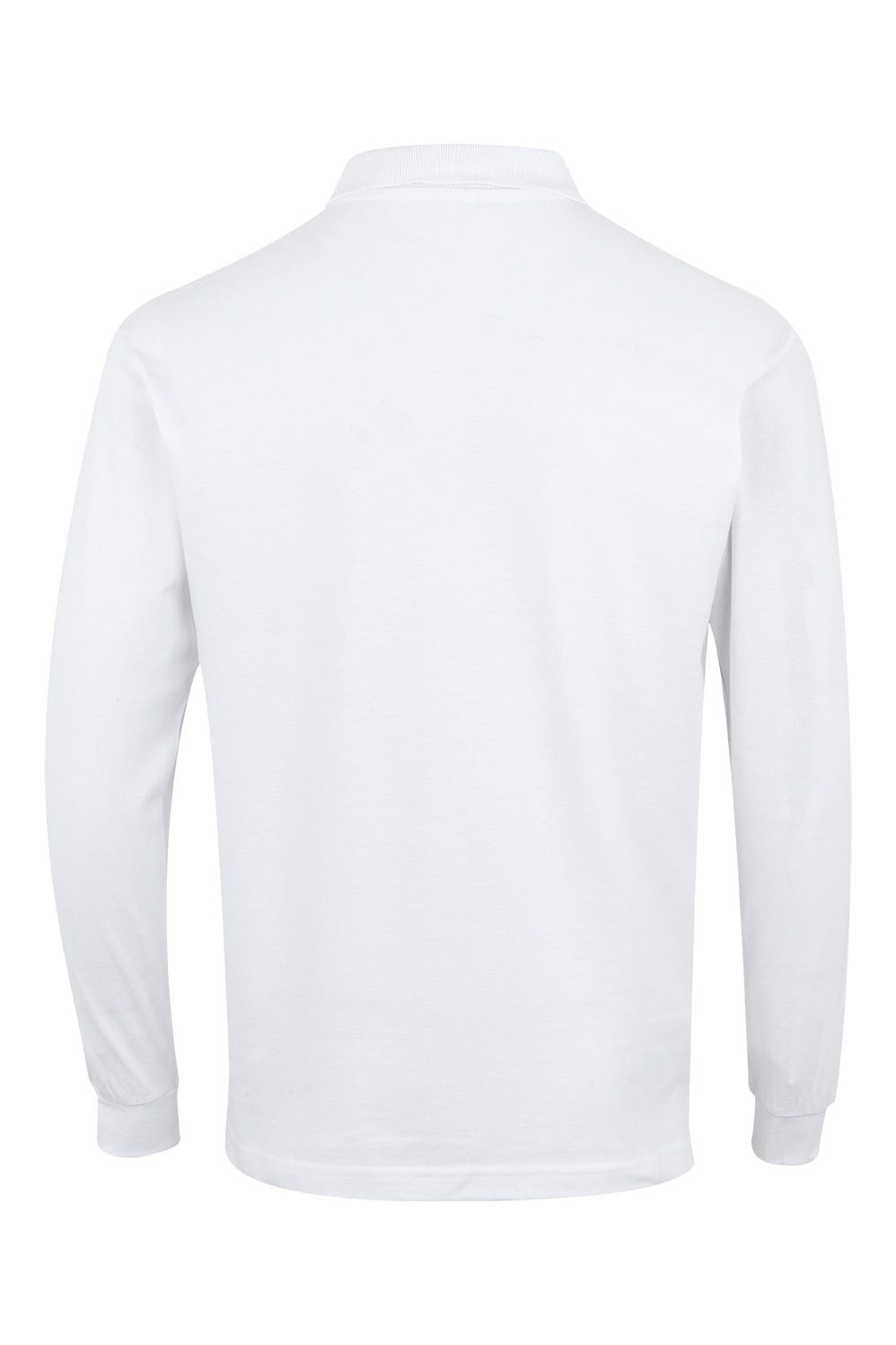 TRICOU POLO MANECA LUNGA ALB HOBART